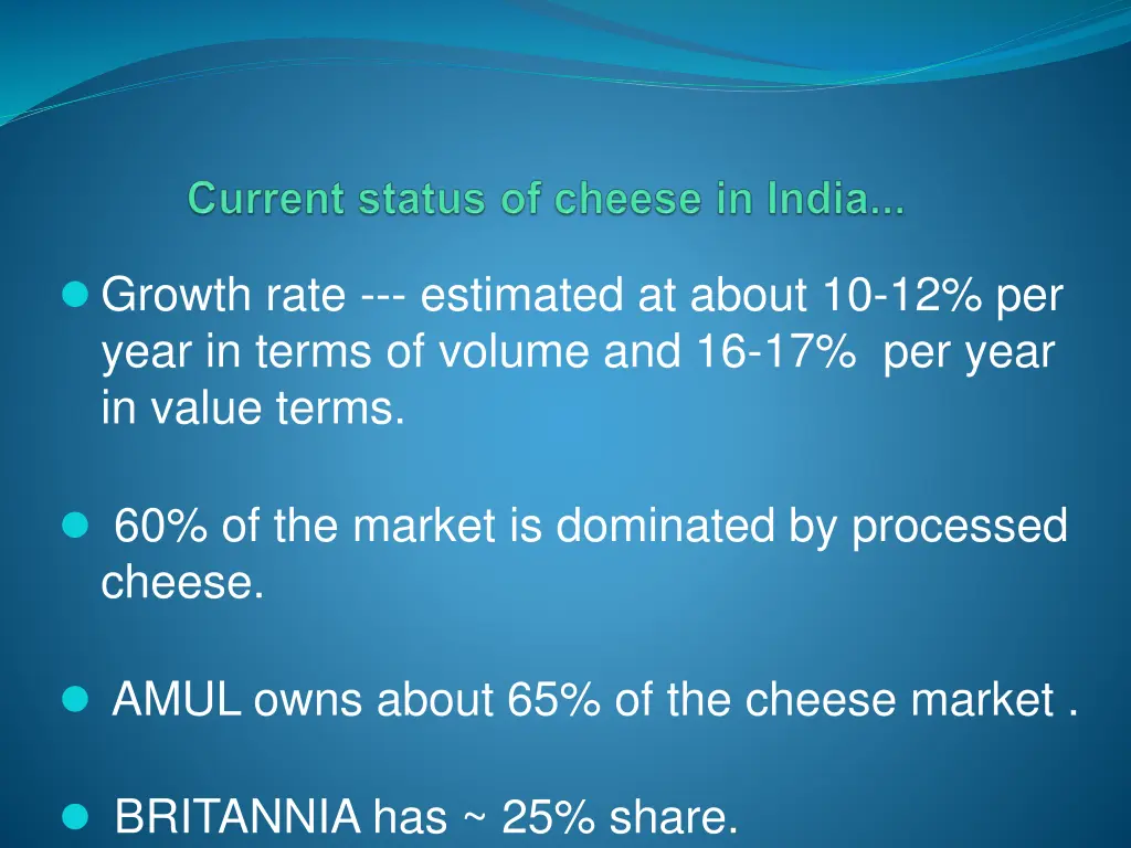 growth rate estimated at about 10 12 per year