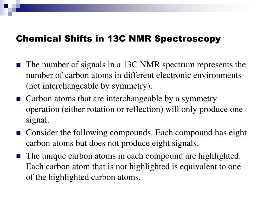 chemical shifts in 13c nmr spectroscopy 1