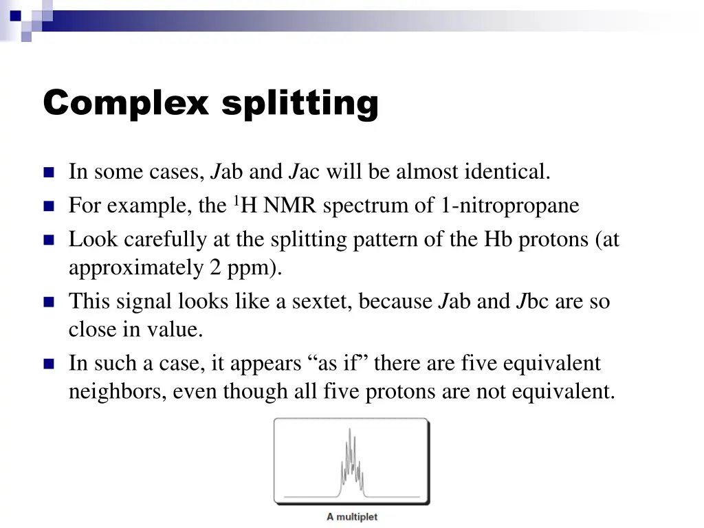 complex splitting 4