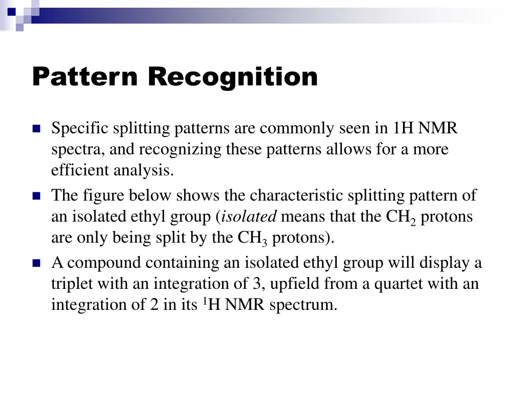 pattern recognition