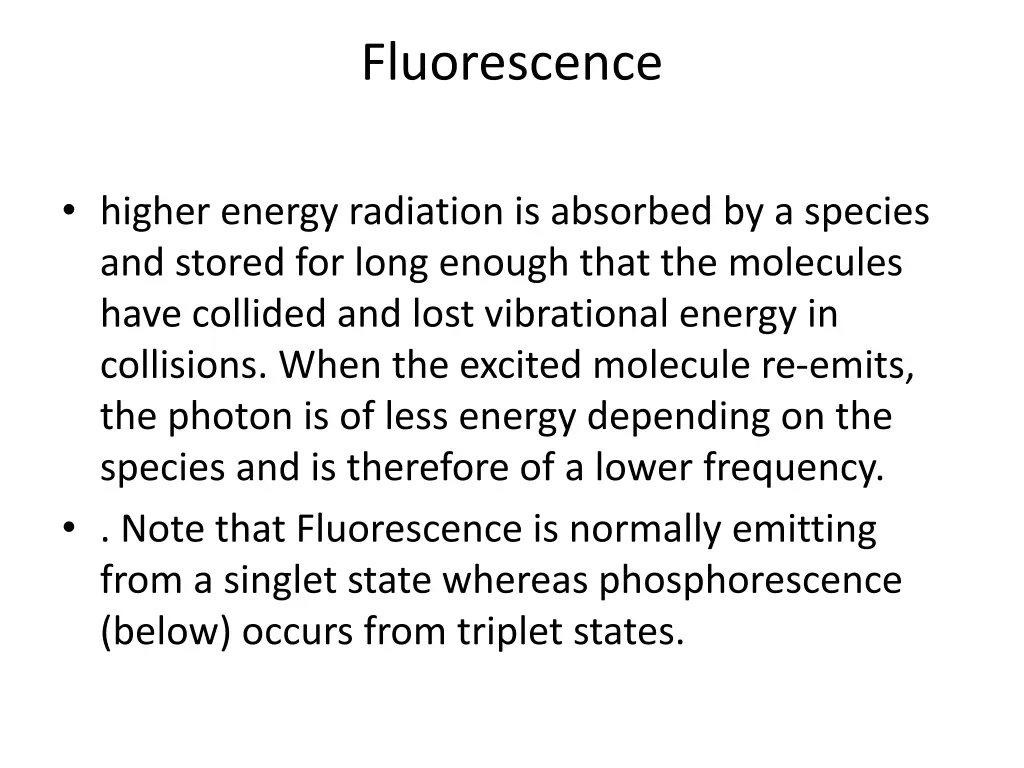 fluorescence 1