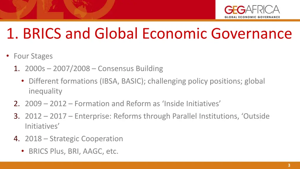 1 brics and global economic governance