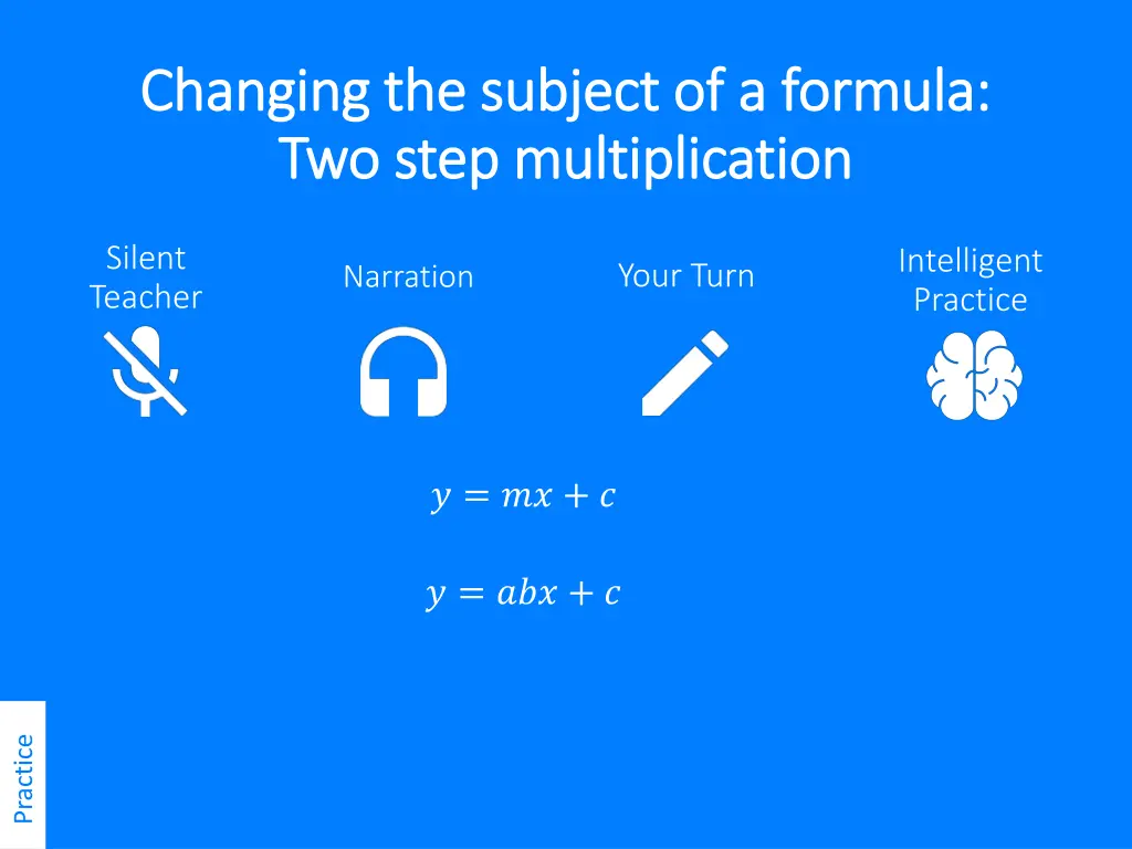 changing the subject of a formula changing 3