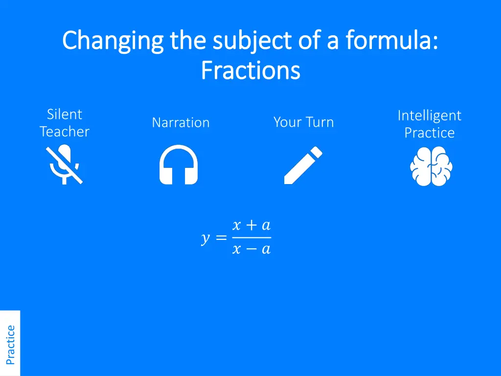 changing the subject of a formula changing 6