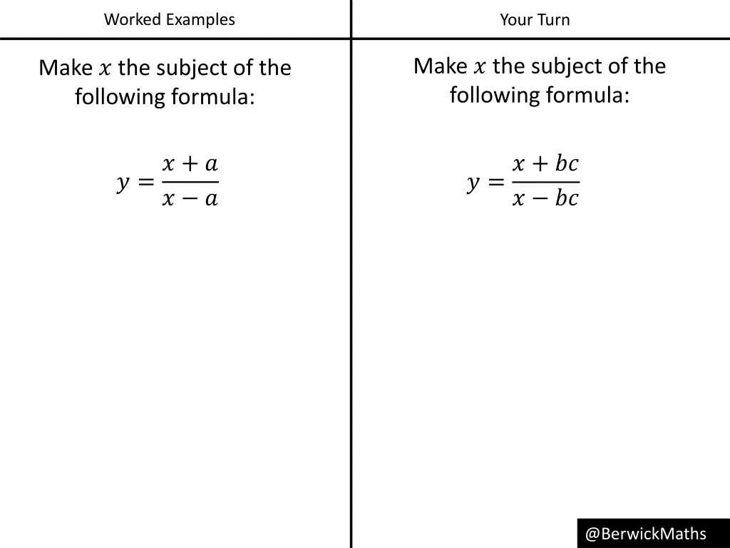 worked examples 5