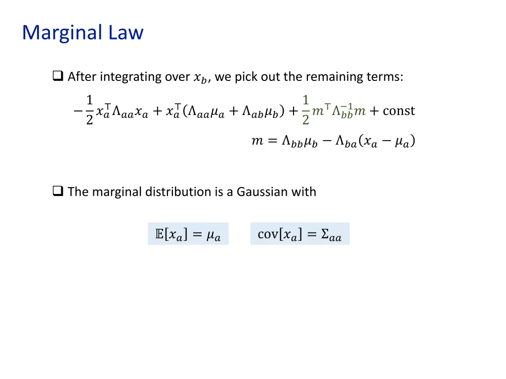 marginal law 1