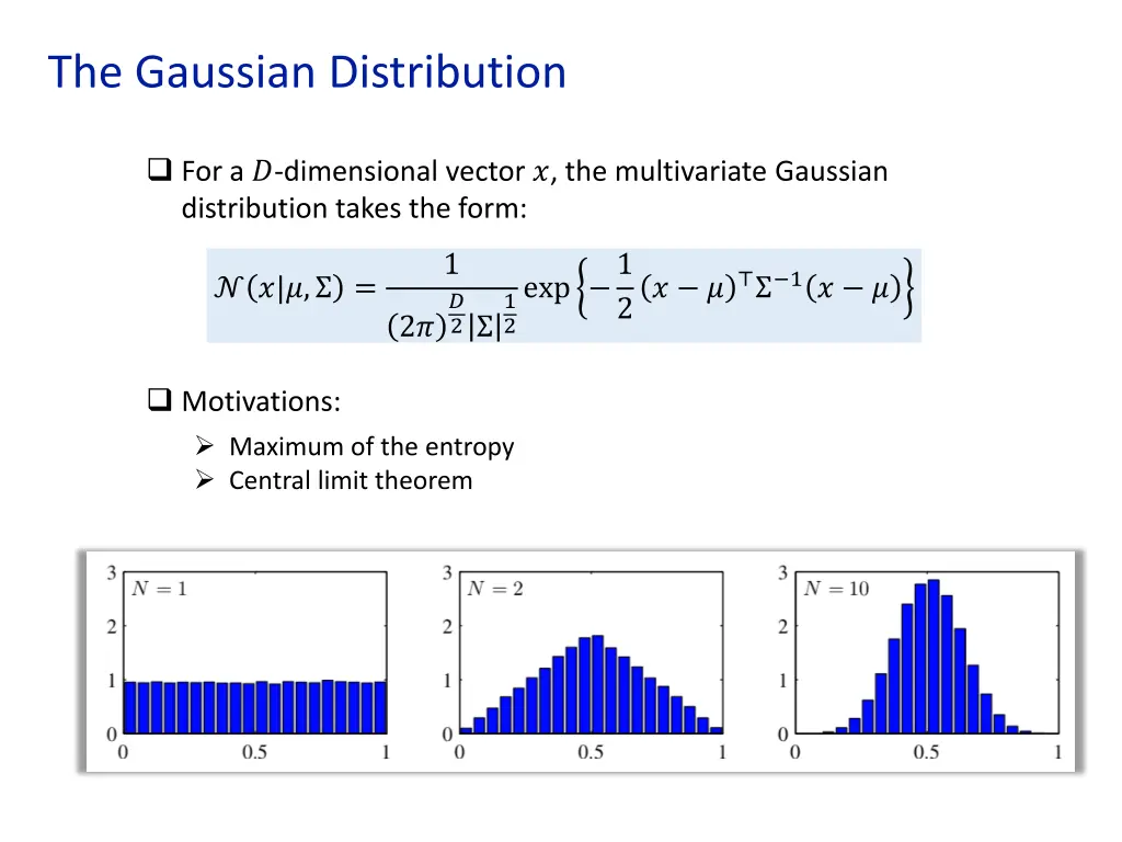 the gaussian distribution 1