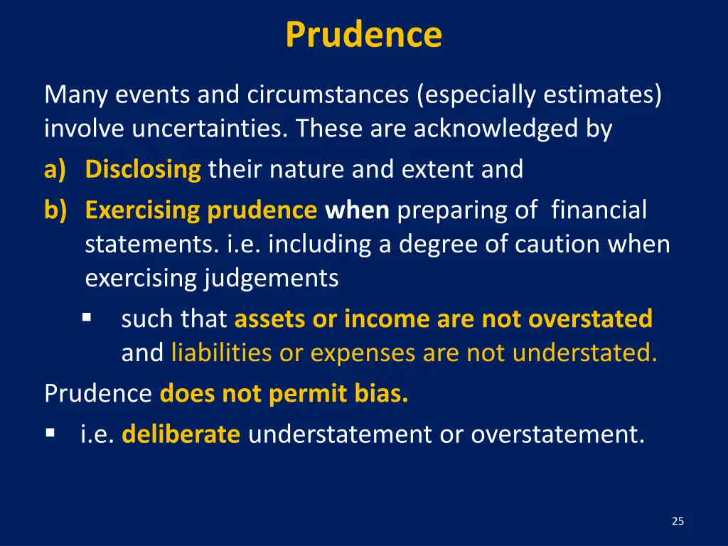 prudence