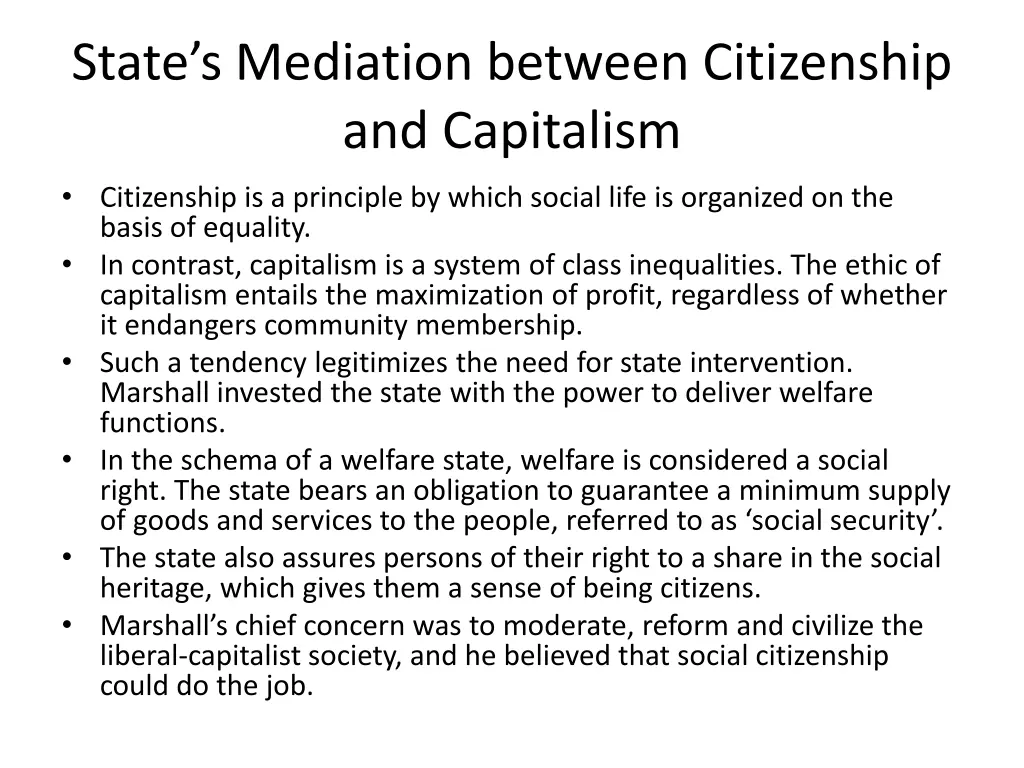 state s mediation between citizenship