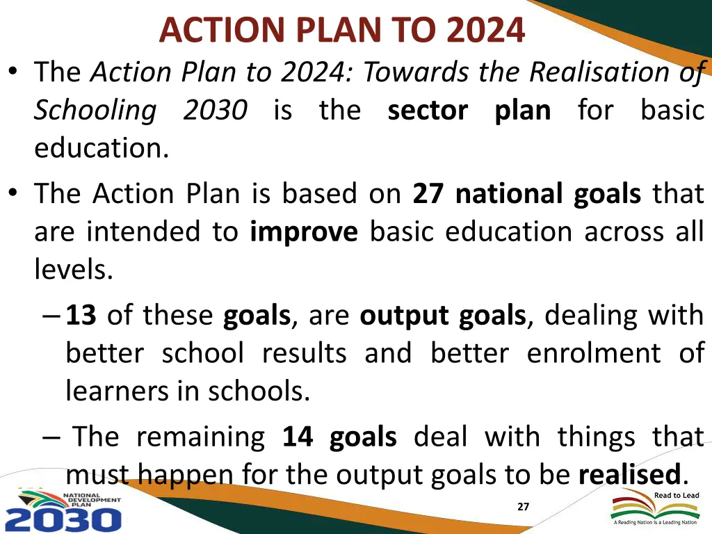 action plan to 2024 the action plan to 2024