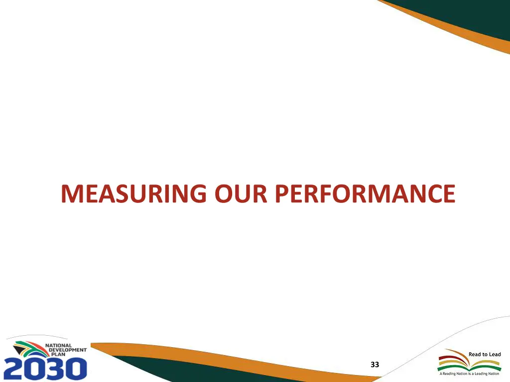 measuring our performance