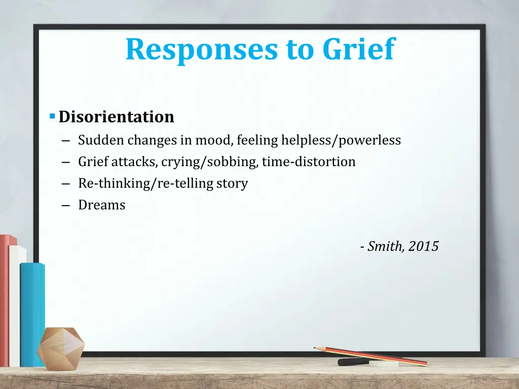 responses to grief 2