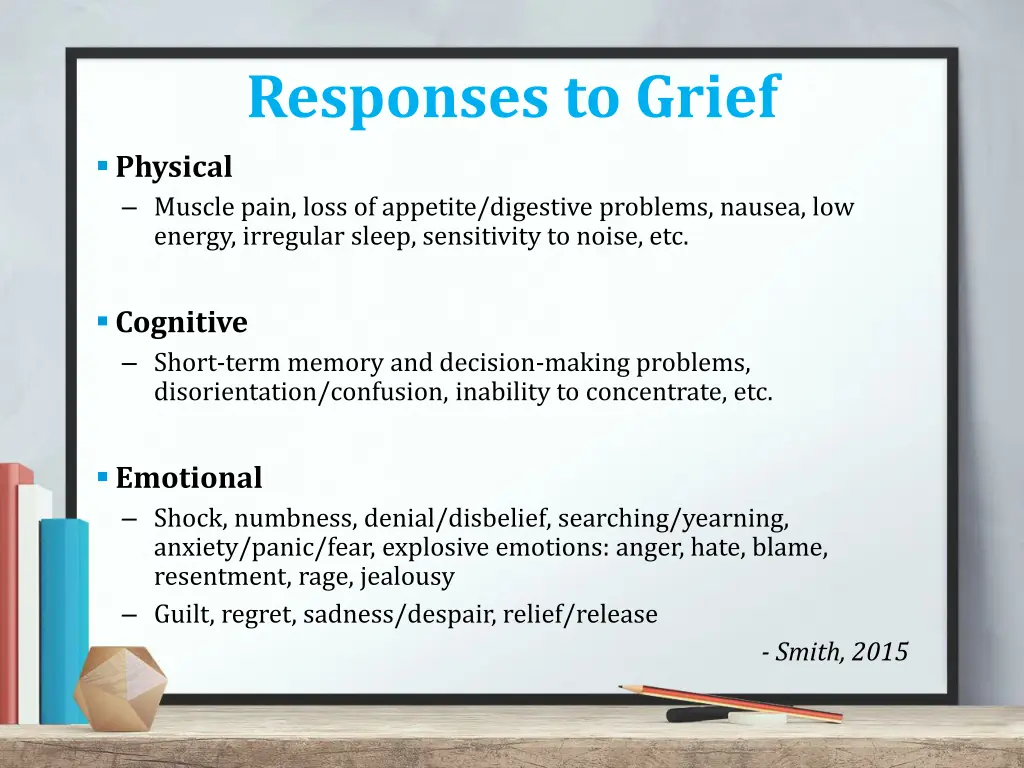 responses to grief