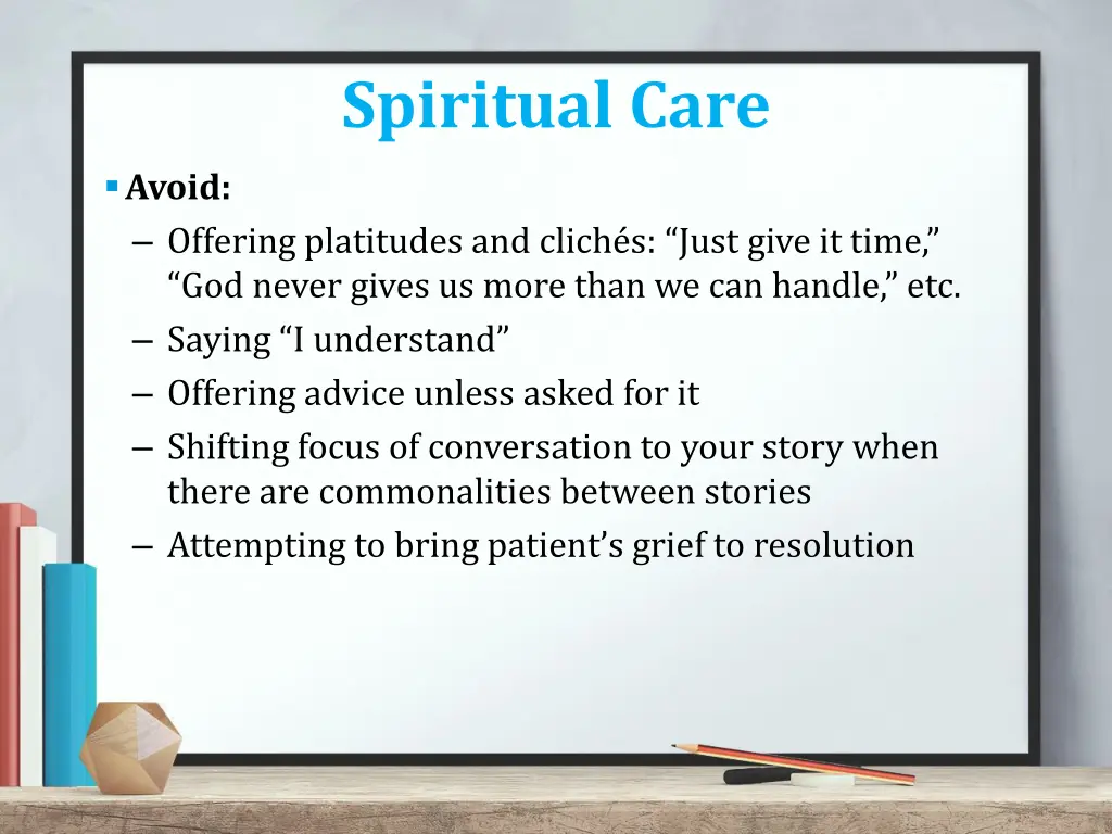 spiritual care