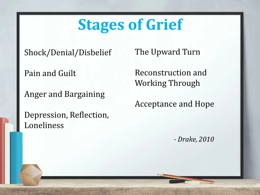 stages of grief