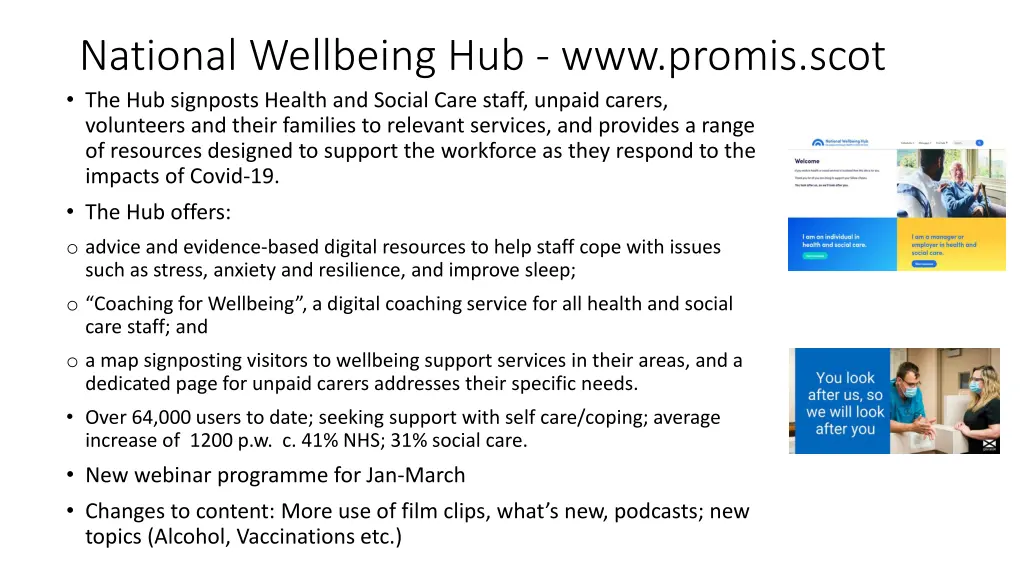 national wellbeing hub www promis scot