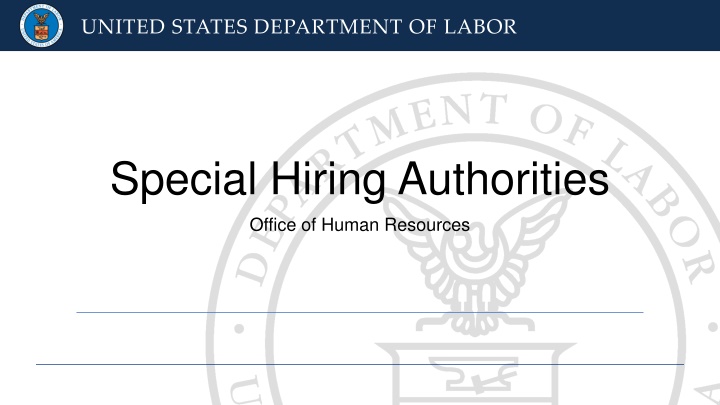 united states department of labor united states