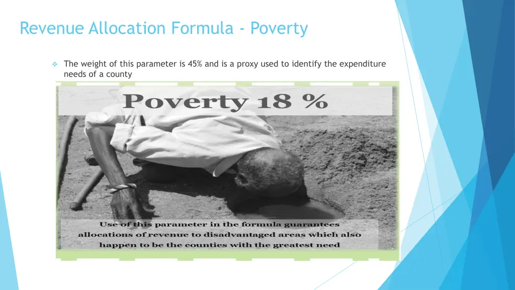 revenue allocation formula poverty