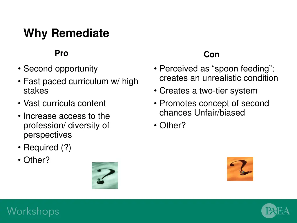 why remediate