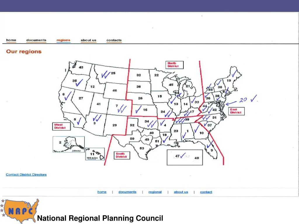 national regional planning council