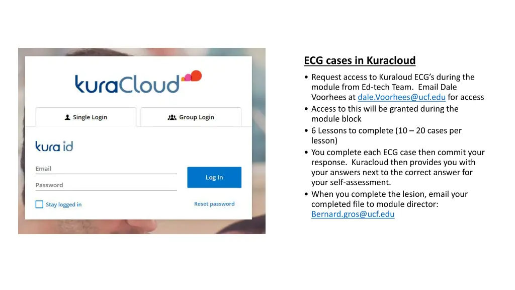 ecg cases in kuracloud