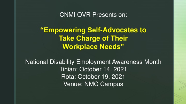 cnmi ovr presents on