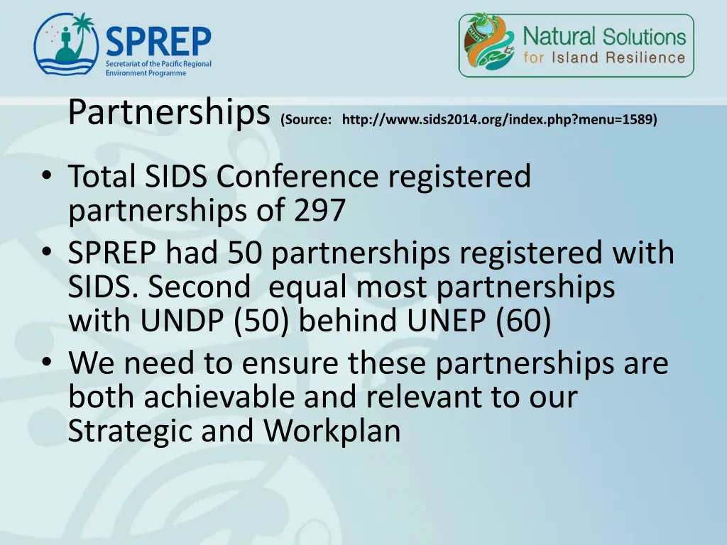 partnerships source http www sids2014 org index