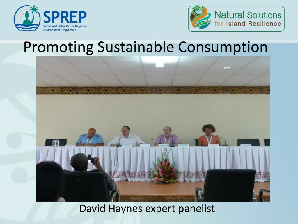 promoting sustainable consumption