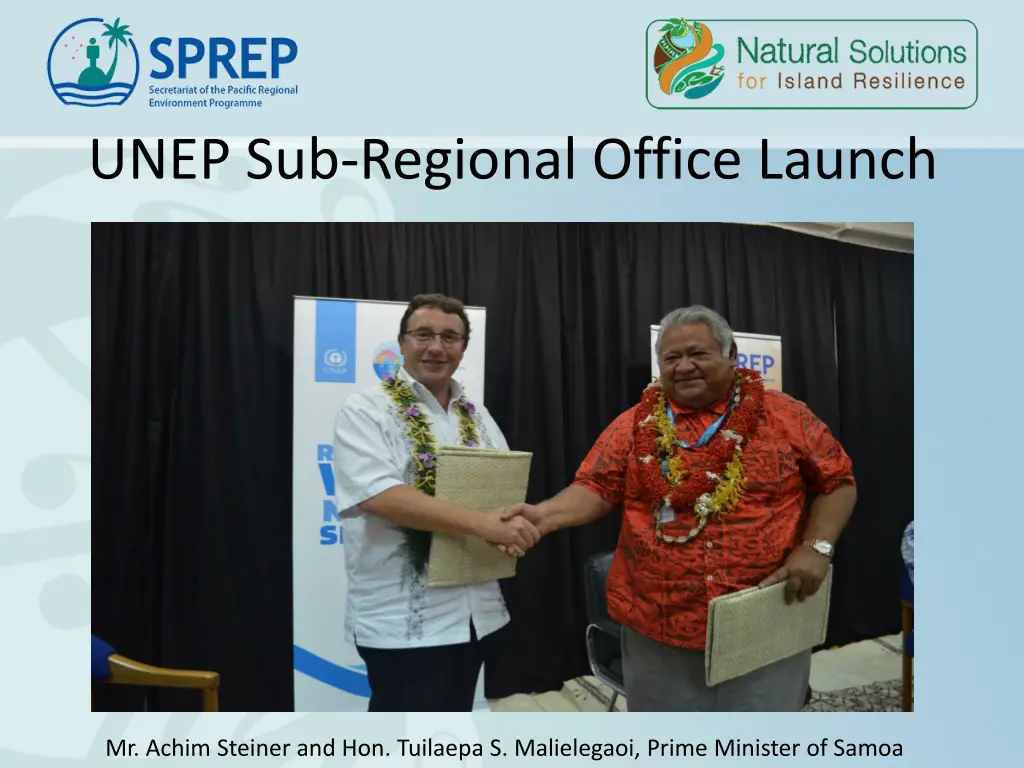 unep sub regional office launch