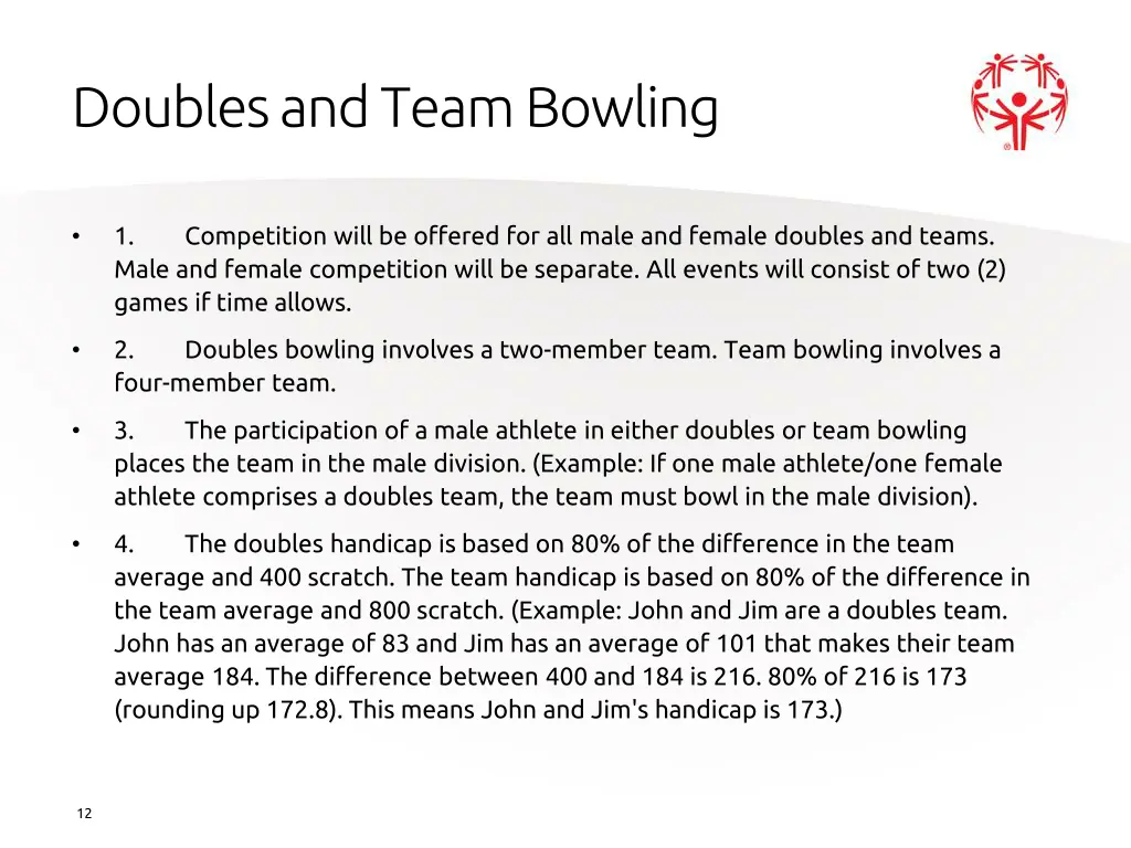 doubles and team bowling 1