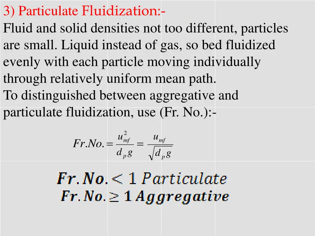 3 particulate fluidization fluid and solid