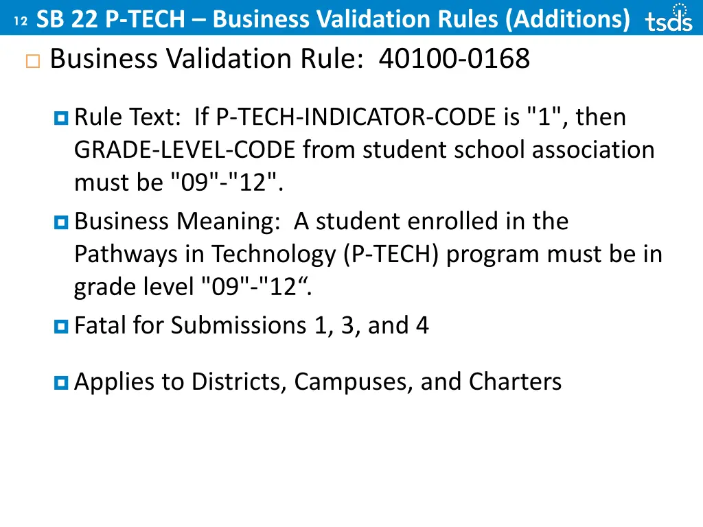 sb 22 p tech business validation rules additions 1