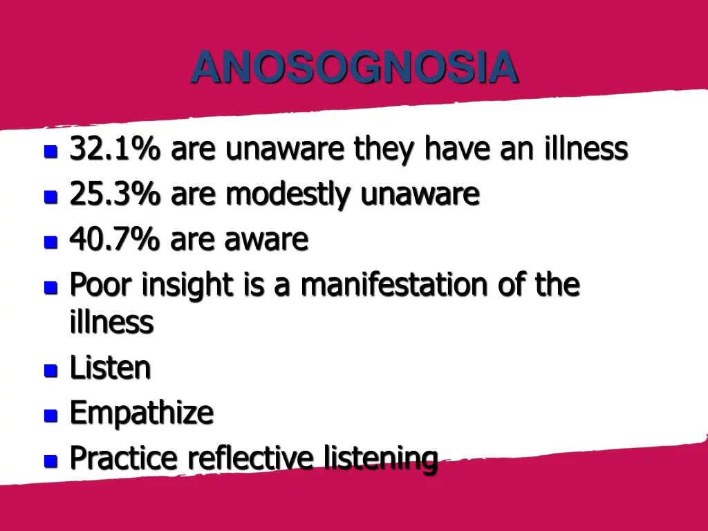 anosognosia