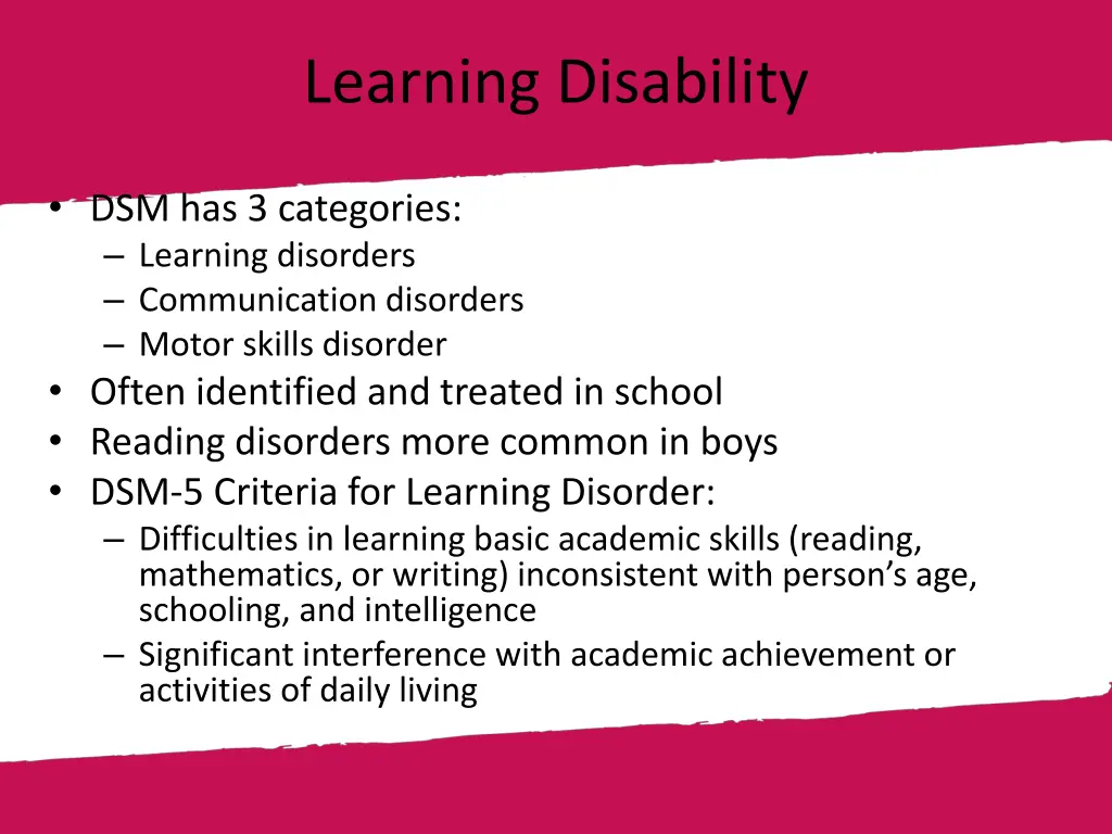 learning disability 1