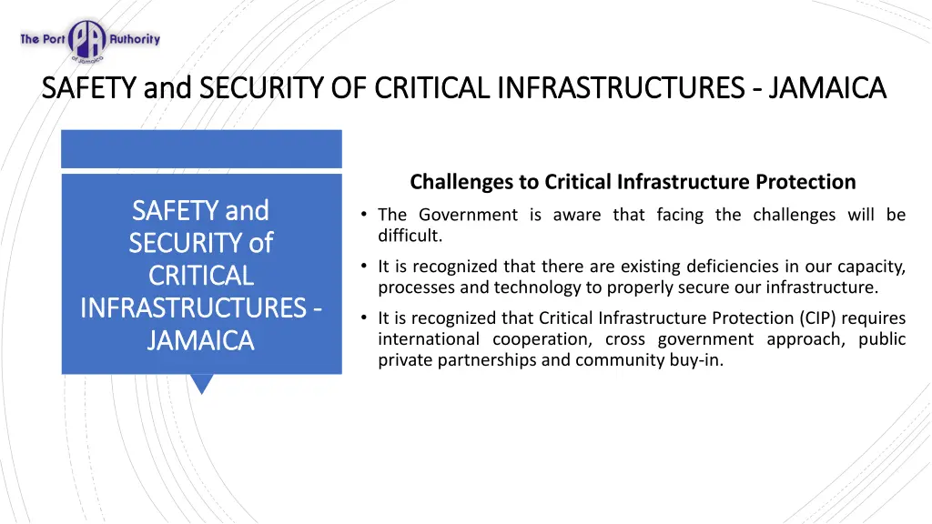 safety and security of critical infrastructures 9