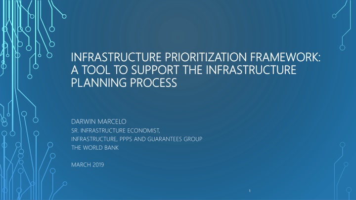 infrastructure prioritization framework