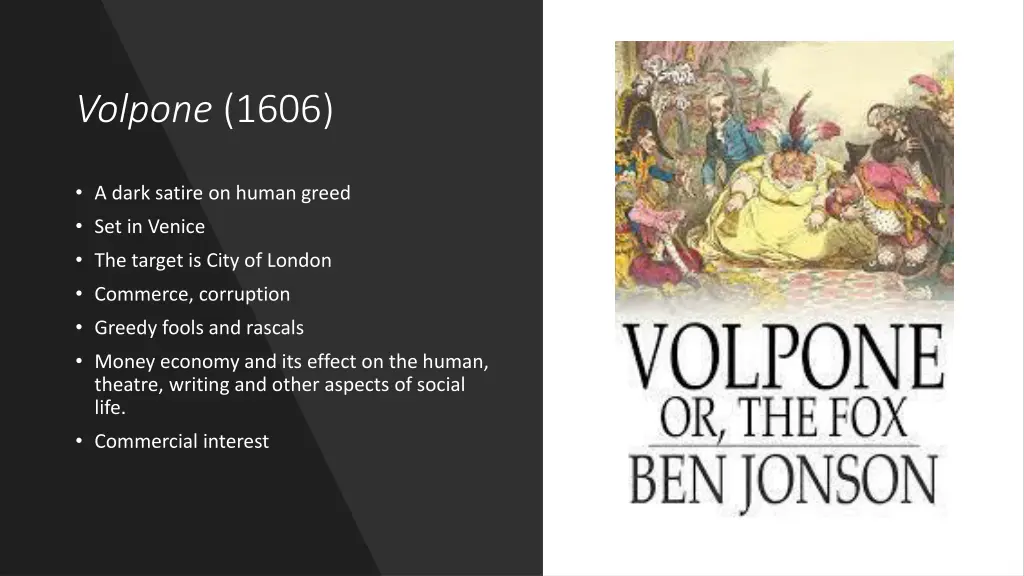 volpone 1606