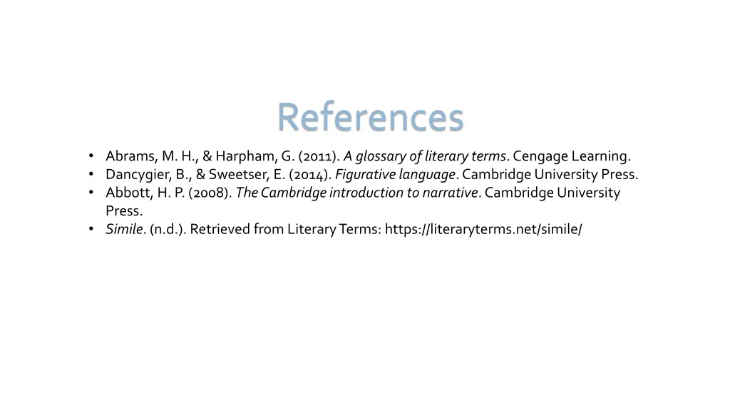 references