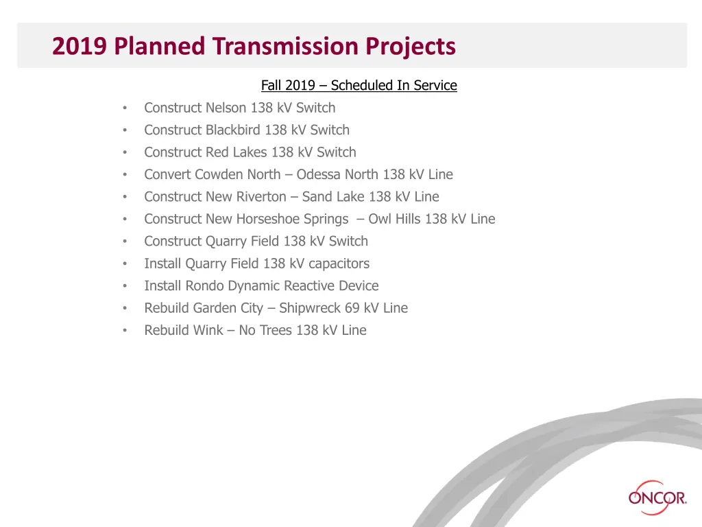 2019 planned transmission projects 1