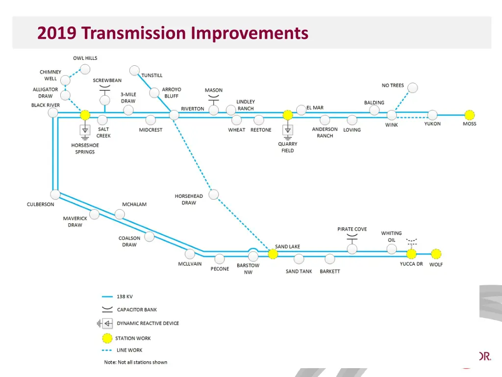 2019 transmission improvements