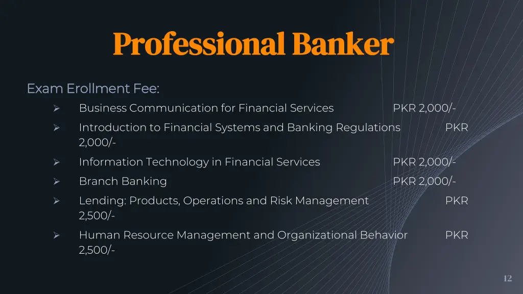 professional banker professional banker 1