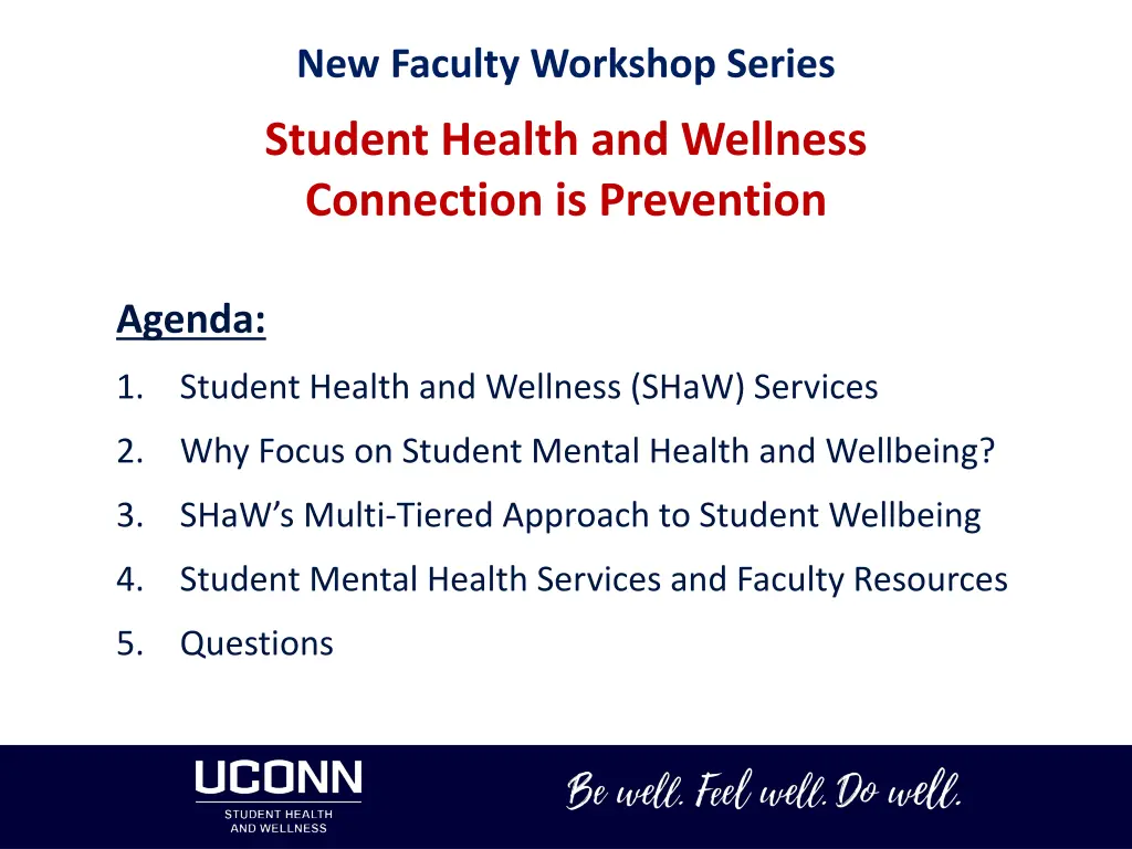 new faculty workshop series 1