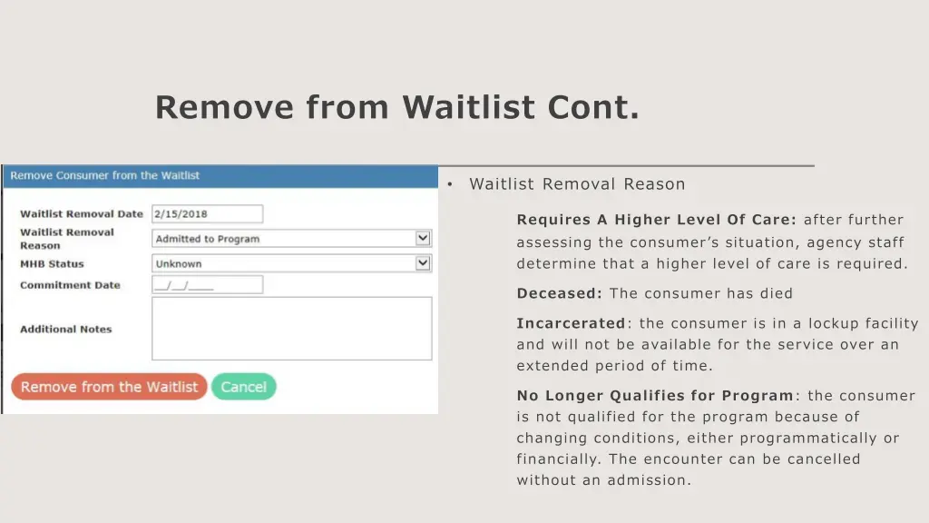 remove from waitlist cont 2