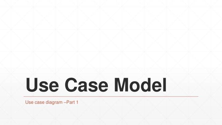 use case model