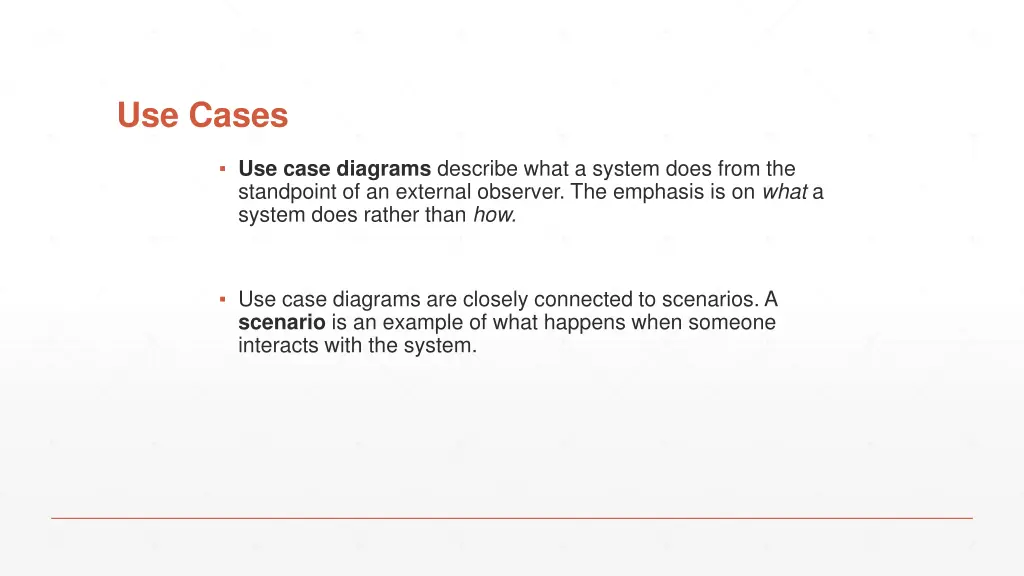 use cases 1