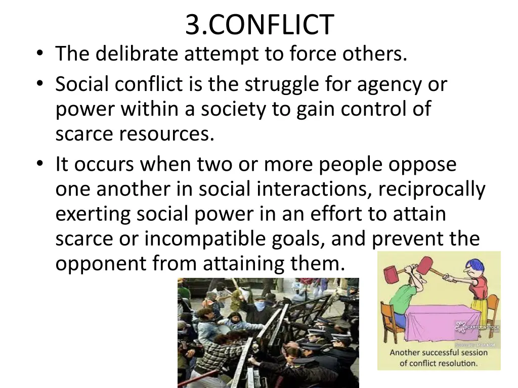 3 conflict