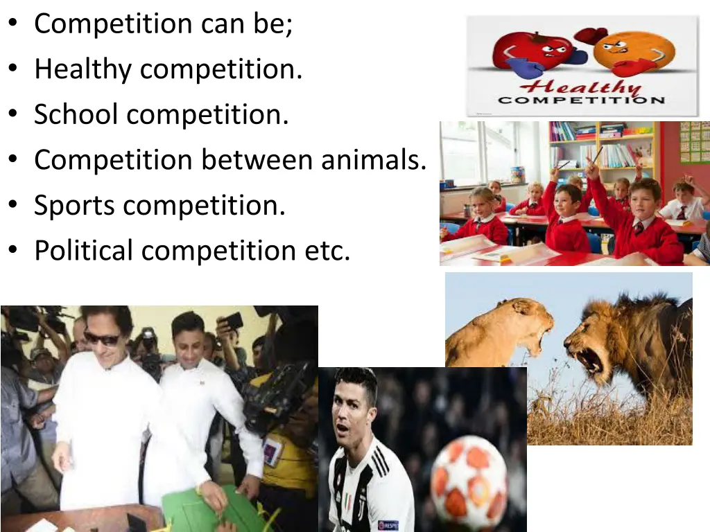 competition can be healthy competition school