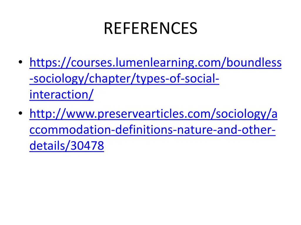 references