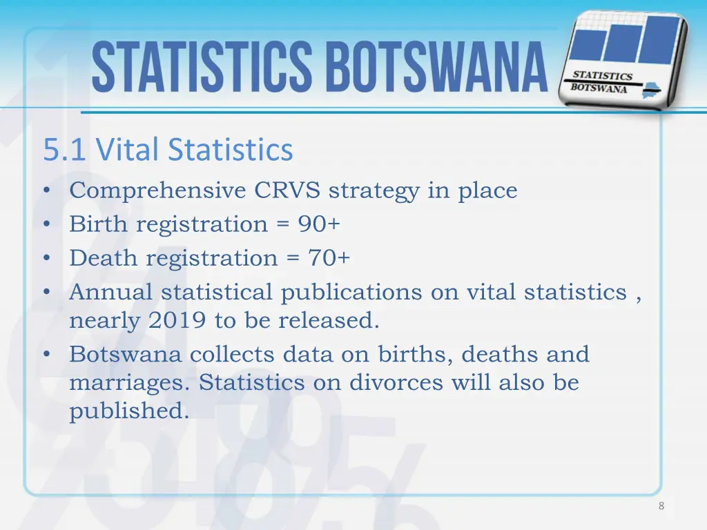 5 1 vital statistics comprehensive crvs strategy