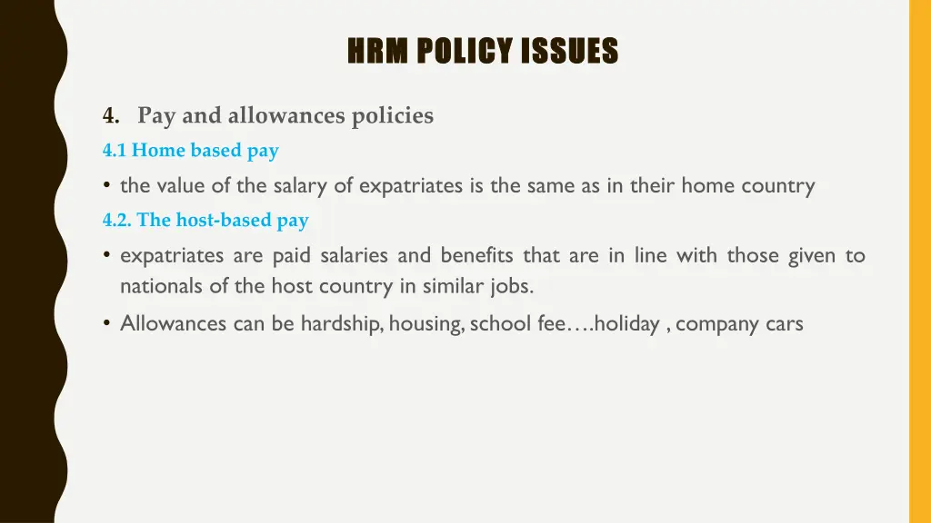 hrm policy issues hrm policy issues 5